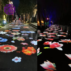 Projecteurs LED d'extérieur étanches avec zoom et effet faisceau lumineux Gobo pour DJ, soirées, bars, clubs et événements - Product Image 2