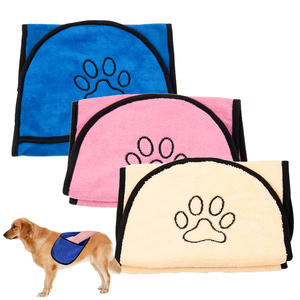 COLLABOR Yorkshire Magic Handtuch Haustier Bequeme Verwendung Haustiere Pflege Handtuch Direkter Lieferant Haustier Bad Hunde tücher - Product Image 1
