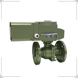 Vanne à bille motorisée COVNA pour commande urgente, vanne à bille à bride industrielle avec actionneur électrique : solution automatisée de contrôle du débit - Product Image 3