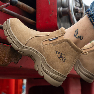 Zapatos de seguridad industriales antideslizantes Trabajador Hombres Trabajo Steel Toe Cups <span class=keywords><strong>Botas</strong></span> - Product Image 2