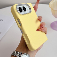 Coque de téléphone JOYPORODO S038 pour iPhone Duo, aimantée, motif ondulé, couverture intégrale, avec protection d'écran intégrée