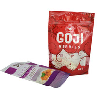 Custom Logo Food Bag Stand Up Zakjes Plastic Pakket Op Maat Gemaakt Voor Gedroogde Vruchten Verpakking