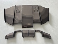 Diffuseur arrière en fibre de carbone style VRS pour BMW Série 3 E90 E92 E93 M3