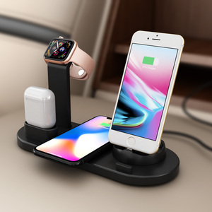 แท่นชาร์จไร้สาย10W สำหรับ iPhone แท่นชาร์จเร็วแท่นวางชาร์จตั้งโต๊ะสำหรับ Samsung - Product Image 6