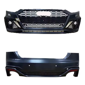 Prix de revient bodykit voiture <span class=keywords><strong>pare</strong></span>-chocs mise à niveau B9 style RS5 B9 <span class=keywords><strong>pare</strong></span>-chocs avant avec grille pour Audi A5 S5 B8.5 facelift RS5 2012 - 2016 - Product Image 2