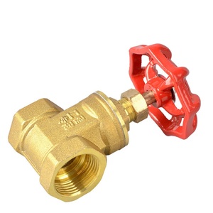 Brass Van cổng nữ chủ đề 1/8 1/4 3/8 1/2 3/4 1 1-1/4 tap van nước chuyển đổi van chủ đề nội bộ Van cổng - Product Image 2