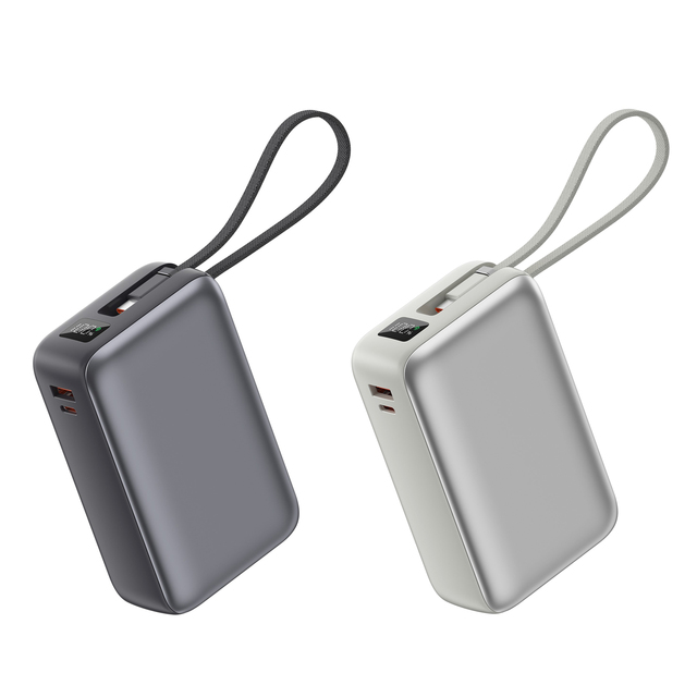 Large Capacity Portable 65W 30000mAh Comes with TYPE-C Fast Charging Cable Phone External Battery Power Pack Mobile Power Bank