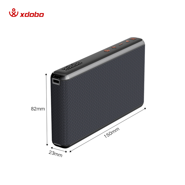 XDOBO X8 Air 10W Mini Portable Plastic Outdoor Speaker with Battery AUX DC 5V for Outdoor Travel and Home Use