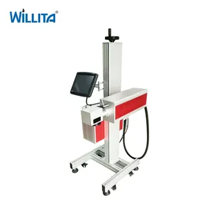 PE PVC PIPE Laser Marking Machine 20w 30w 50w Fiber Printing Machine