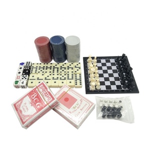 Cubo de Juego 6 en <span class=keywords><strong>l</strong></span>, ajedrez, damas, Backgammon, fichas de póker y cartas, juego de dominó - Product Image 2