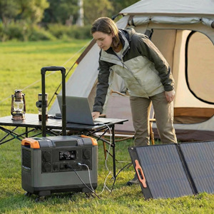 3000W 2688Wh Solar <b>Generator</b> EU Socket For Camping Ohne Stromanschluss Wilderness Campsite <b>Power</b> - Product Image 1