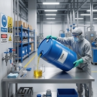 6501 Cocamide DEA CAS 61791-31-9 Rapport 1:1 1:2 Diéthanolamide liquide d'acides gras de noix de coco pour les soins capillaires