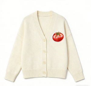 Parche Bordado Personalizado con Diseño de Vegetales, Patrón de Vegetales, Decoración de Ropa, Tomate y Bambú, Aplique Bordado - Product Image 5