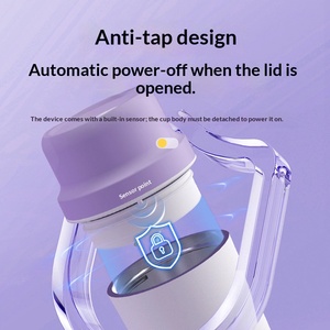 Mini Licuadora Eléctrica Portátil Inalámbrica, Multifuncional, para Frutas y Verduras, para Viajes, para Beber Directamente - Product Image 4