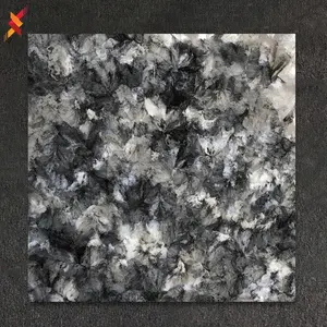 Оптовая продажа, черная керамическая фарфоровая напольная плитка 800x800 мм, напольная плитка для гостиной