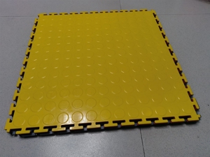 High Density PVC Interlocking Gym Floor Tiles Joint Protection Shock Absorption Professional Grade for Weight Training Areas - Product Image 6