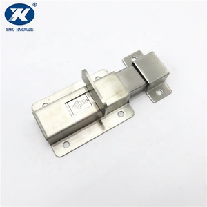 Inodoro público Acero inoxidable Vacant Engaged Lock Set Indicador de inodoro Perno de puerta - Product Image 6