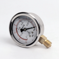 MC YN60 Stainless Steel Shock-resistant Pressure Gauge, Dual-scale Pressure Gauge, Multi-range Customization