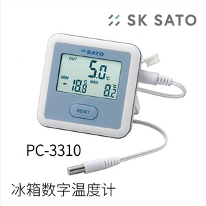 ซาโตะ เอสเค-100 ดับบลิวพีเทอร์โมมิเตอร์ดิจิตอลกันน้ำไอพี 55 สำหรับการดูแลสุขภาพ เวลาตอบสนอง 5 วินาที ผลิตในญี่ปุ่น - Product Image 4