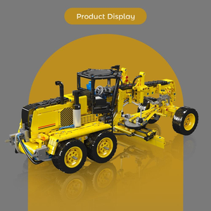 Mould King 19023 1109PCS GD655-6 Niveladora Neumática, Set de Bloques de Construcción, Modelo MOC, Juguete Técnico de Plástico, Regalo Moderno para Festividades - Product Image 3