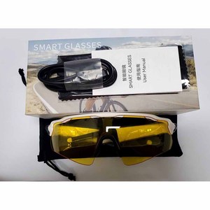 Voice Assistant Smart Glasses Audio Remote Camera Eyewear Outdoor Cycling Smart Sunglasses Windproof PC Sport Glasses - Product Image 1