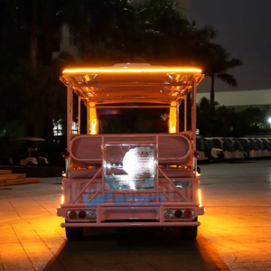 Nouveau bus touristique rose corail Dream Light, bus électrique de luxe personnalisé, bus de dessin animé attrayant à vendre - Product Image 6
