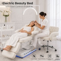 Fauteuil de Beauté Moderne Réglable pour Salon, Fournitures d'Esthétique, Lit Facial Cosmétique pour Esthéticienne, Ensemble Cama De Belleza