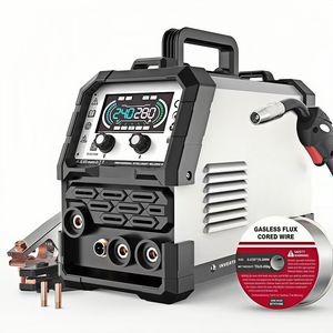 220V Lasdraad Gasloze Flux Gevulde Mini 3 In1 Mig Tig Mma Kleine Geïntegreerde Multifunctionele Lasmachine - Product Image 2
