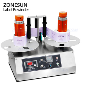 เครื่องม้วนกระดาษอัตโนมัติแบบตั้งโต๊ะ ZONESUN ZS-RJL2 พร้อมตัวนับมิเตอร์ สำหรับม้วนกระดาษ ป้ายสติกเกอร์ และม้วนต่อม้วน - Product Image 6