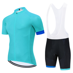 2025 conjunto de ropa de bicicleta de secado rápido para hombres 20D babero corto Maillot Culotte Jersey de ciclismo personalizado para <span class=keywords><strong>MTB</strong></span> uniforme ropa de bicicleta - Product Image 4
