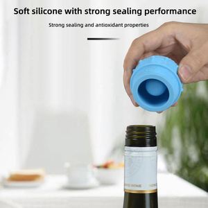 Creative Crown Shaped <b>Wine</b> Stopper, Food-grade Full Silicone Leakproof Fresh Keeping Bottle Plug for Home Use - Product Image 4