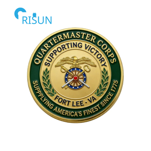 Décapsuleur commémoratif personnalisé avec médaillon de veteran du Corps des Quartermasters et pièce de défi personnalisée du Quartermaster - Product Image 6