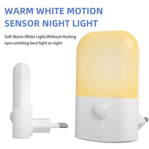 Lámpara Nocturna LED de Ahorro de Energía, Enchufe de Corriente Alterna, Luz Suave con Sensor de Movimiento PIR, Brillo Ajustable para Dormir, para Niños - Product Image 2