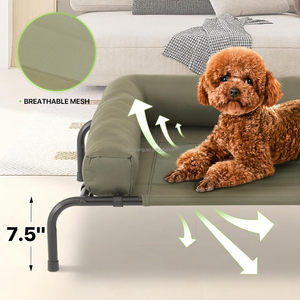 SANQIANG XL Elevated Pet <strong>Bed</strong> Removable U-Shape Cooling Pillow Solid for Cats <strong>Dogs</strong> for Summer Winter Use Custom Manufacturer - Product Image 6