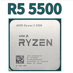 R5 5500 5600 5600X 5600G R7 5700X ซีพียูเดสก์ท็อปแบบปลดล็อค 6 คอร์ 12 เธรด โปรเซสเซอร์ ซีพียู ซีพียูเอเอ็มดี ซีพียู 5600 ซีพียู 5500 ซีพียู 5 - Product Image 1