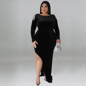 Vestidos de Fiesta de Lentejuelas de Alta Calidad para Mujer, Colección Otoño Invierno, Tallas Grandes, Elegancia para la Noche - Product Image 5
