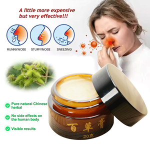Vendita calda Private Label naturale estratto vegetale rinite sinusite unguento crema alleviare i sintomi di allergia nasale rinite unguento - Product Image 2