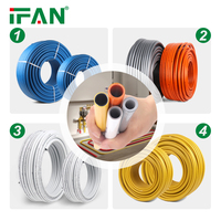 Vente directe d'usine IFAN, chauffage par le sol, tuyau PERT, tuyau EVOH, 12 mm-32 mm, tuyau PEX Al PEX pour l'eau et le gaz