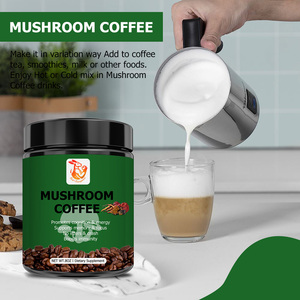 Café de Hongos Personalizado en Polvo con Rhodiola Rosea, Canela de Ceilán, Suplementos Herbales Naturales - Product Image 3