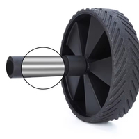 Julyfit Roue abdominale de musculation personnalisée en gros avec poignées confortables et kit d'entraînement à rouleaux