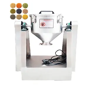 Commercial Mini Lab Size Continuous Hold 2kg Cosmetics Flour Blender Dry Mixing Powder Mixer Machine