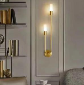 Lampada da Parete Moderna Boyid in Lega di <span class=keywords><strong>Ottone</strong></span>, Luce LED Dimmerabile per Camera da Letto, Soggiorno, Corridoio - Product Image 5