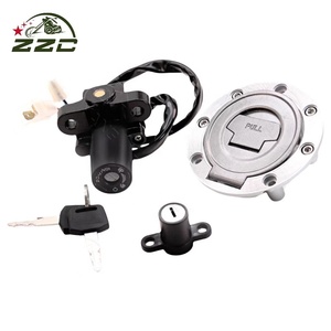 YZF R6 <span class=keywords><strong>MT</strong></span> <span class=keywords><strong>09</strong></span> <span class=keywords><strong>MT</strong></span> 07 Juego de cerraduras de motocicleta Interruptor de encendido y tapa de tanque de gasolina de combustible - Product Image 3
