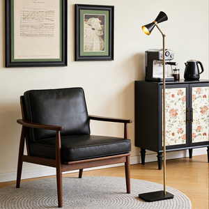 Nordic Floor <b>Lamp</b> Metal Modern Living Room <b>Study</b> Adjustable Bedroom Bedside Floor Light Vertical Standing Light for Hotel Villa - Product Image 1