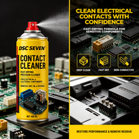 Nettoyant électronique en spray 400 ml, sans résidus, séchage rapide pour réparation de cartes PCB, nettoyage des connecteurs, bornes et interrupteurs