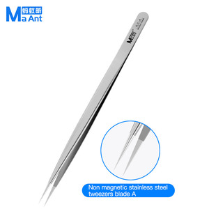 Maant Warblade-una pinzetta industriale Non magnetica in acciaio inox pinzette ad alta precisione filo volante pinze per il telefono cellulare elettronico - Product Image 3