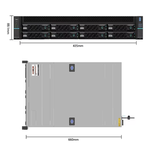 Oferta Especial: Chasis de Servidor Universal 2U de 8 Bahías con Backplane de 12GB para GPU, Almacenamiento NAS, Montaje en Rack ATX, RIG para Discos Duros - Product Image 2