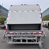 Camion à ordures compacteur Dongfeng 14CBM 4*2 ; Modèles de compactage automatique disponibles en capacités de 10, 12, 16 et 18CBM.