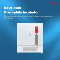 Multi Functional Data Precise LCD Display 0.1C Temperature Resolution Humidity Control Shelf Type Light Source Low Incubator