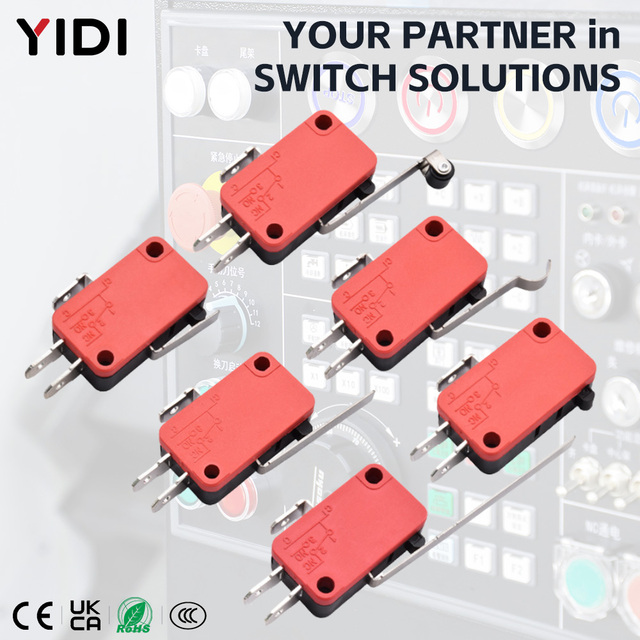 Micro Switch V-15-1C25 V-152-1C25 V-153-1C25 V-154-1C25 V-156-1C25 Electrical Limit Switch Roller Long Short Lever Microswitch